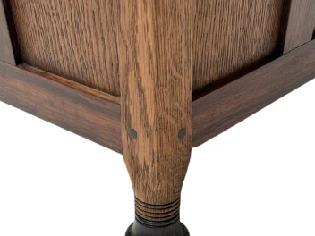 Jac. van den Bosch Art Deco Amsterdamse School Litter Basket for 't Binnenhuis